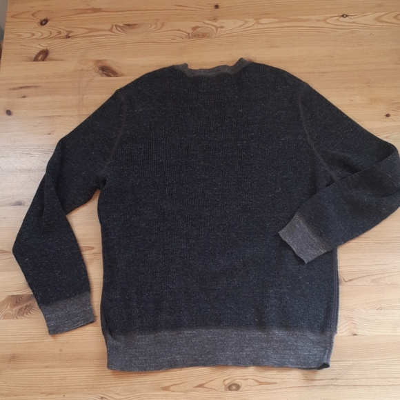 Denim & Supply black and grey sweater - Picture 2 of 4